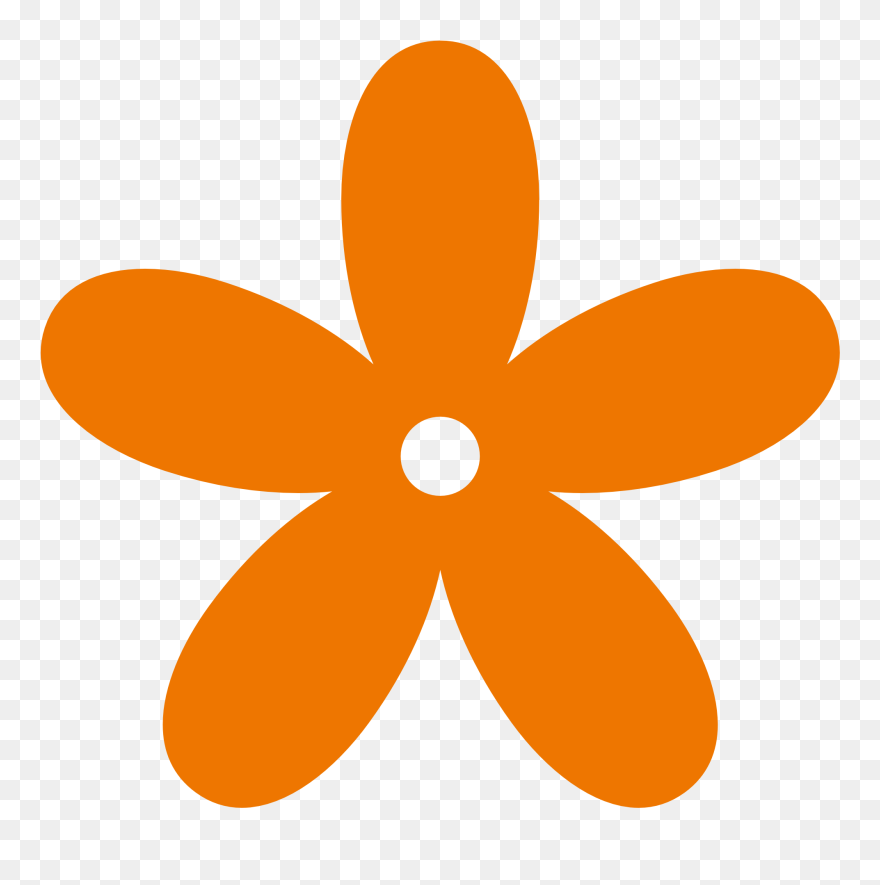 Colouful Clipart Panda Free Clip Colors Download Free - Retro Flower Clipart - Png Download