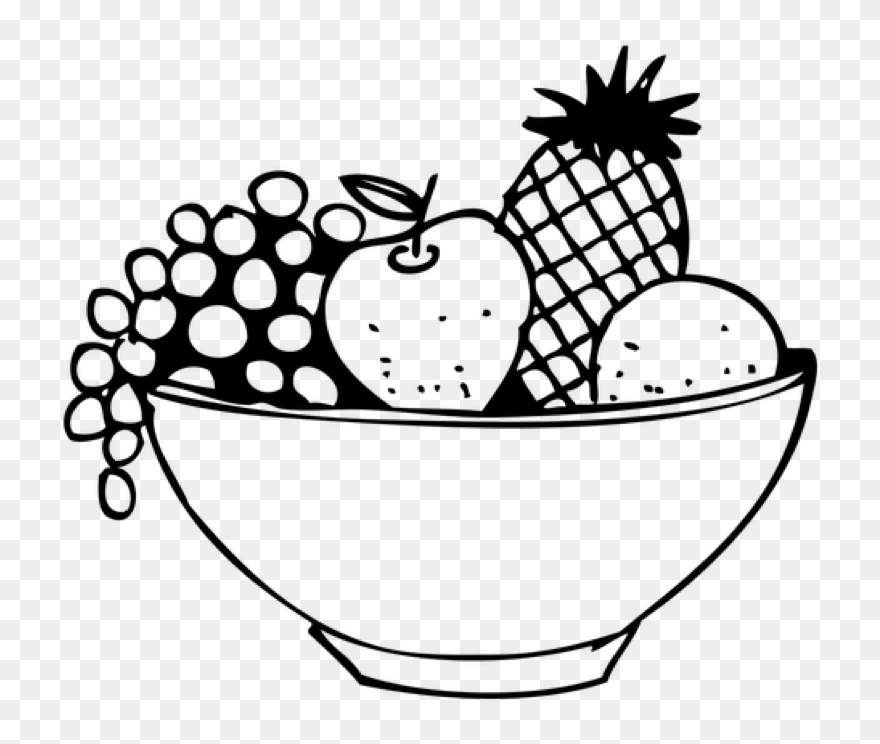 Fruit Basket Drawing Step By Step - Easy Fruit Basket Drawing Clipart