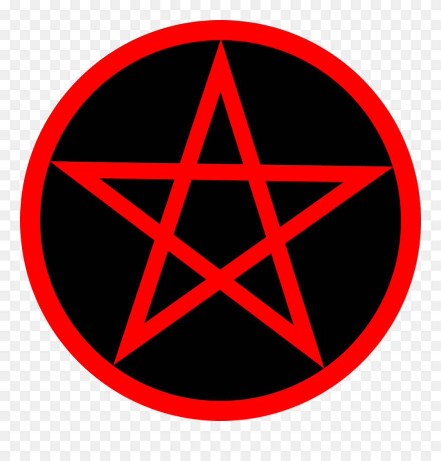 Wicca Pentacle Pentagram Triple Goddess - Pentagram Wicca Clipart