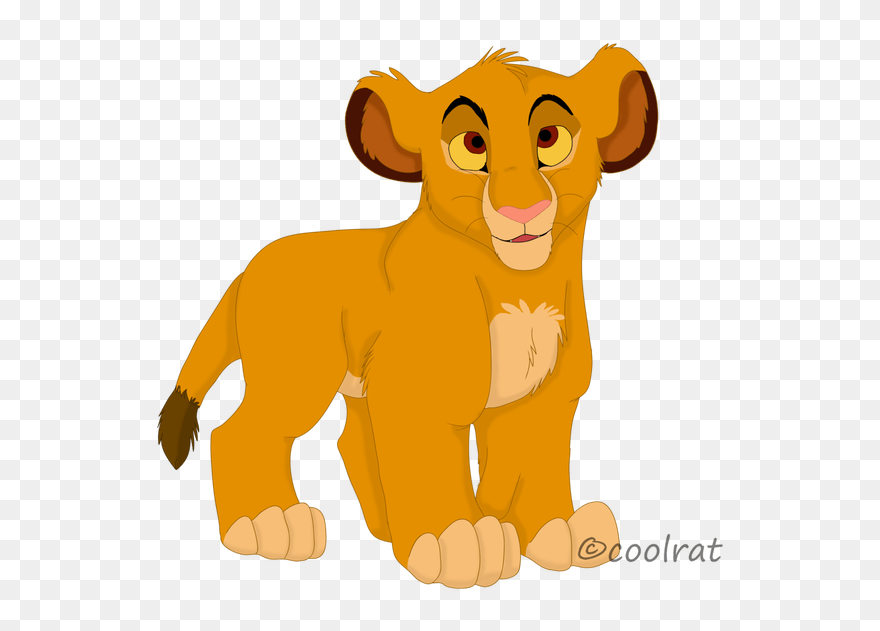 Drawing Lions Simba Transparent Png Clipart Free Download - Easy Simba Baby Lion King Drawing