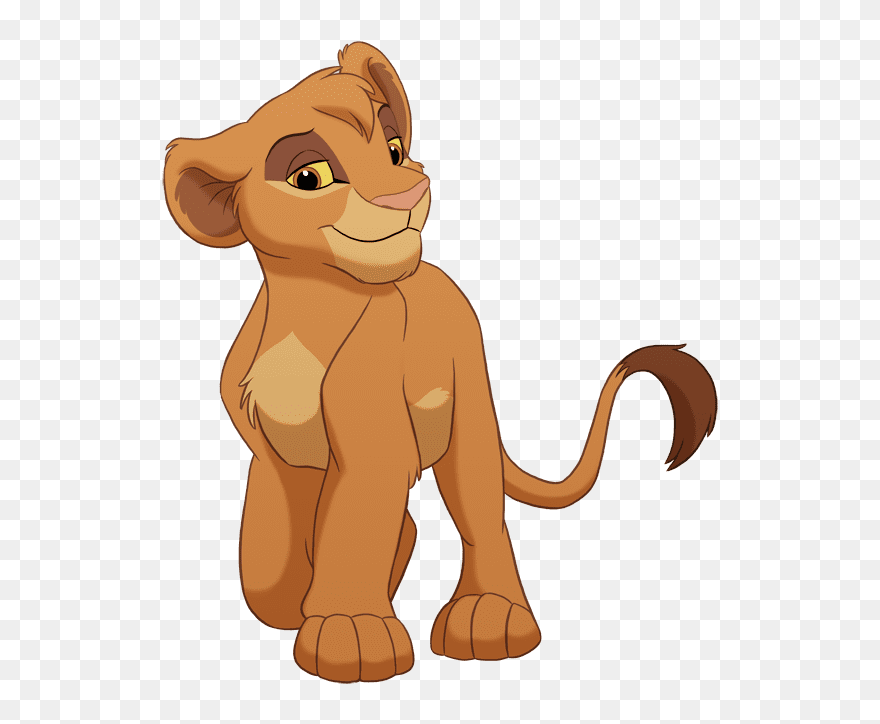 Simba - Nala Lion King Characters Clipart