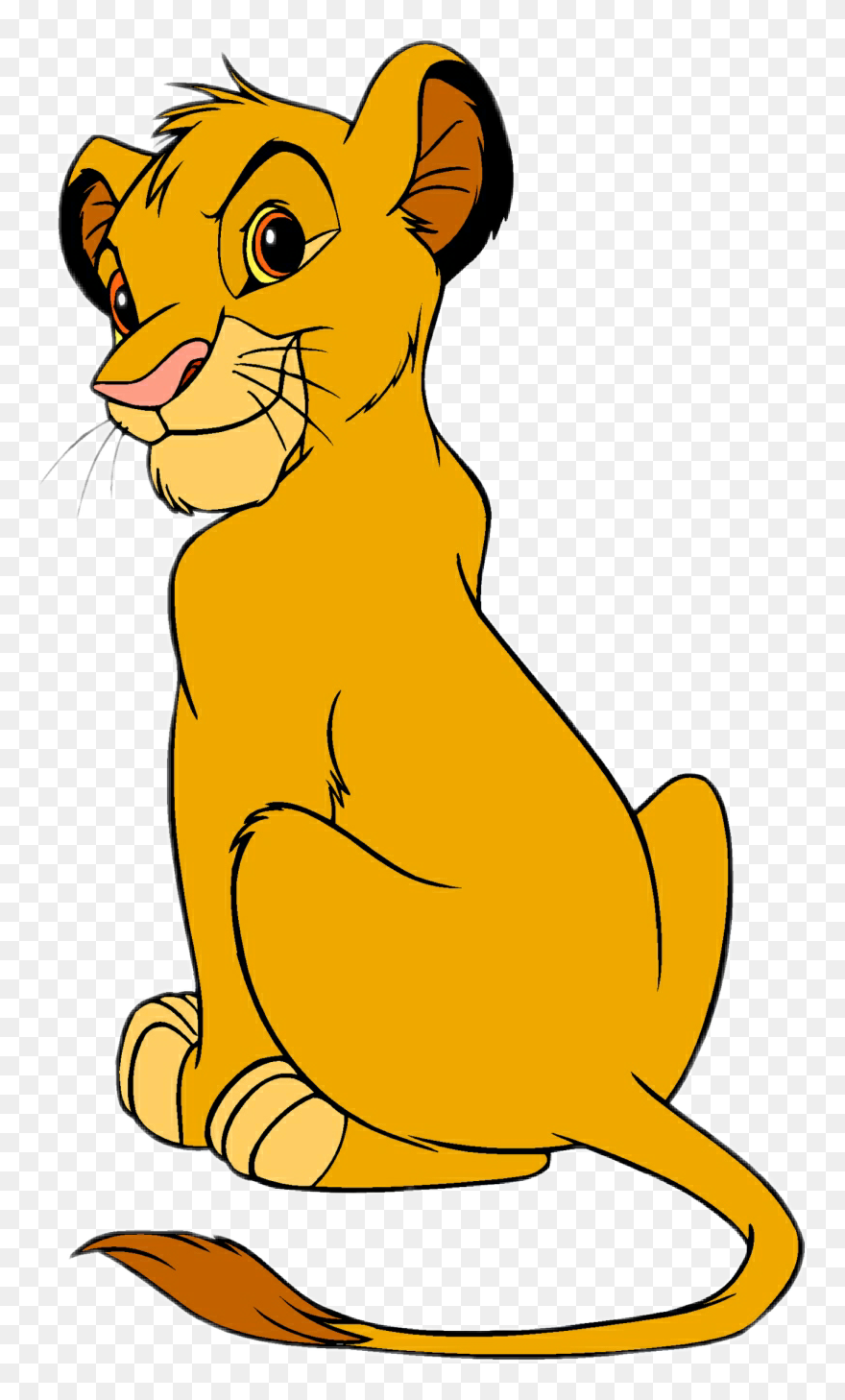 #simbakinglion #simba #kinglion #animal #lion #baby - Simba Animated Lion King Clipart