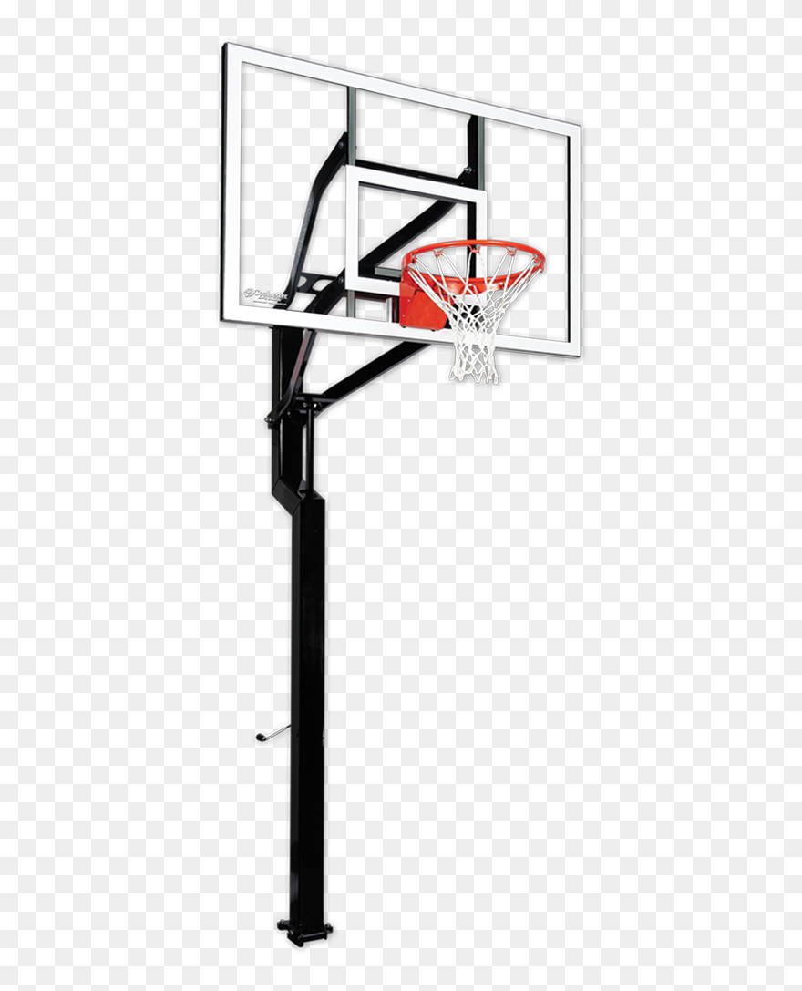 All American Signature Series 60″ Backboard - Height Of Basketball Pole From Ground Clipart