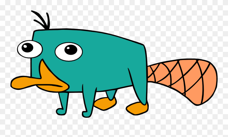Platypus Clipart Svg - Perry The Platypus Pet - Png Download