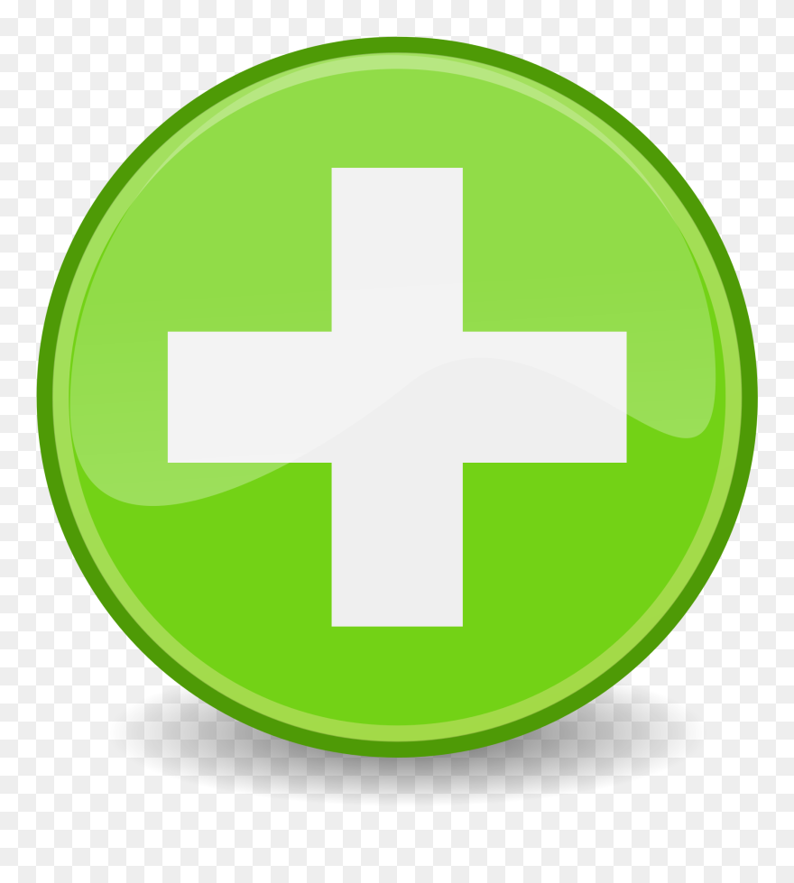 Ambox Emblem Plus - Plus Symbol In Circle Clipart