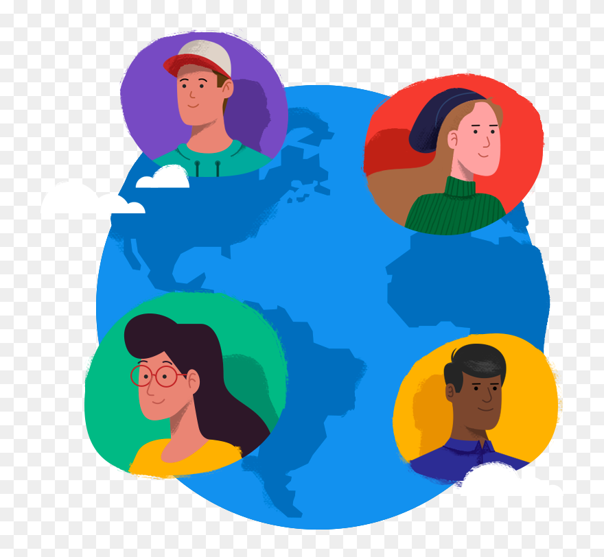 Illustration Of Marketer Reviewing A Split Test Clipart