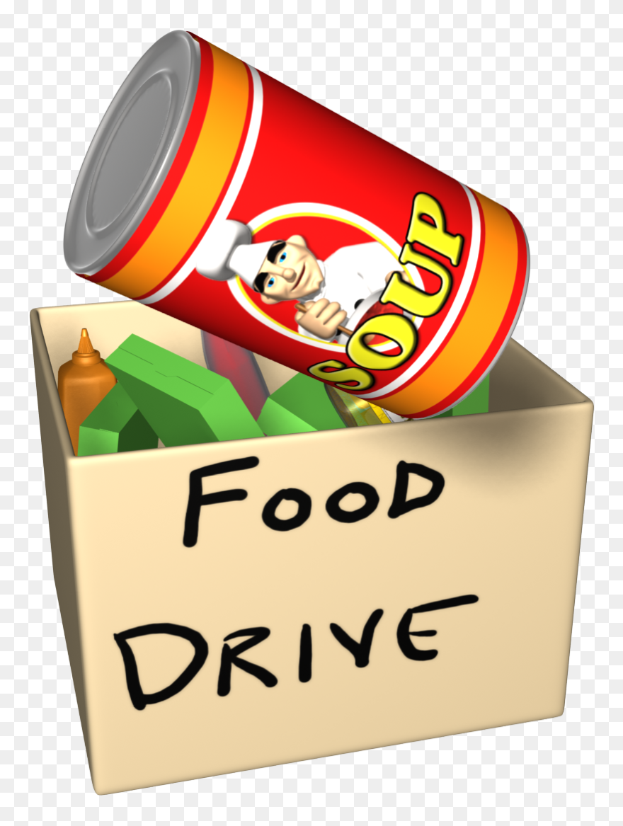 Canned Food Drive Clip Art - Png Download