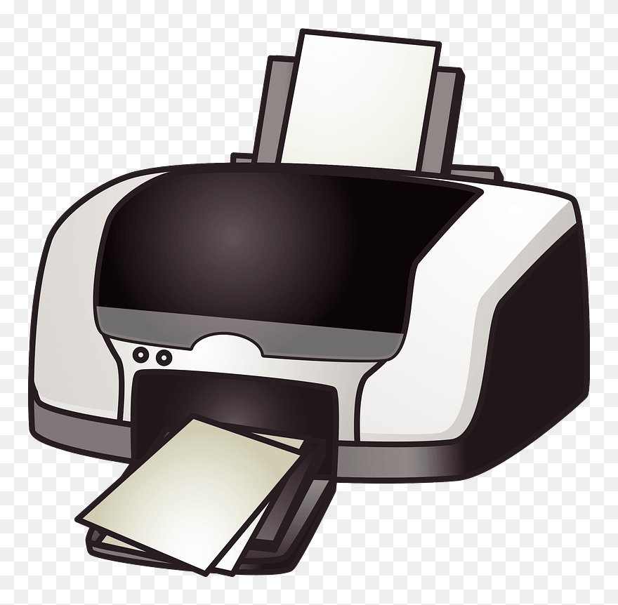 Printer Clipart - Kilowatt Hour - Png Download