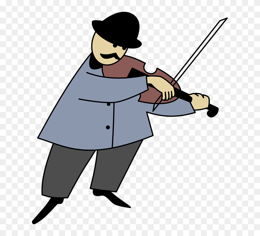 Fiddler Clip Art - Png Download