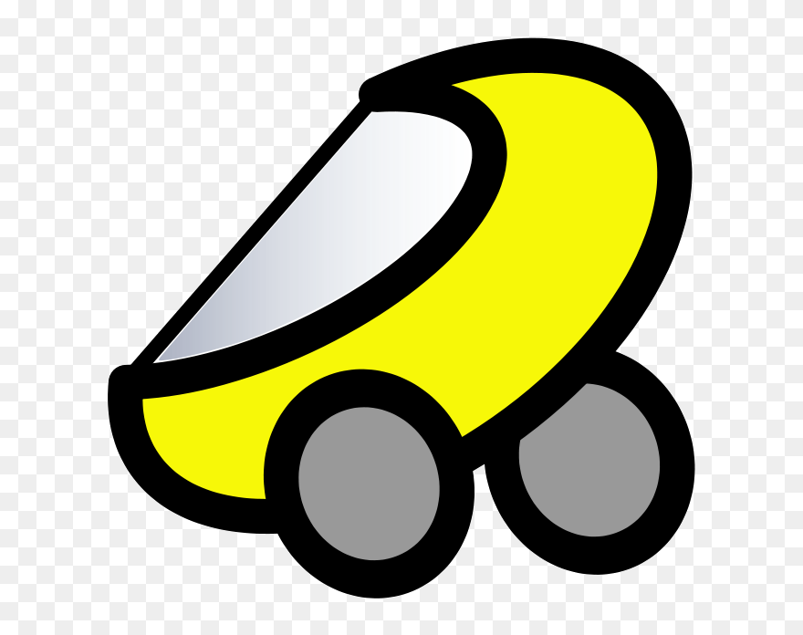 Yellow Velomobile Logo Clipart