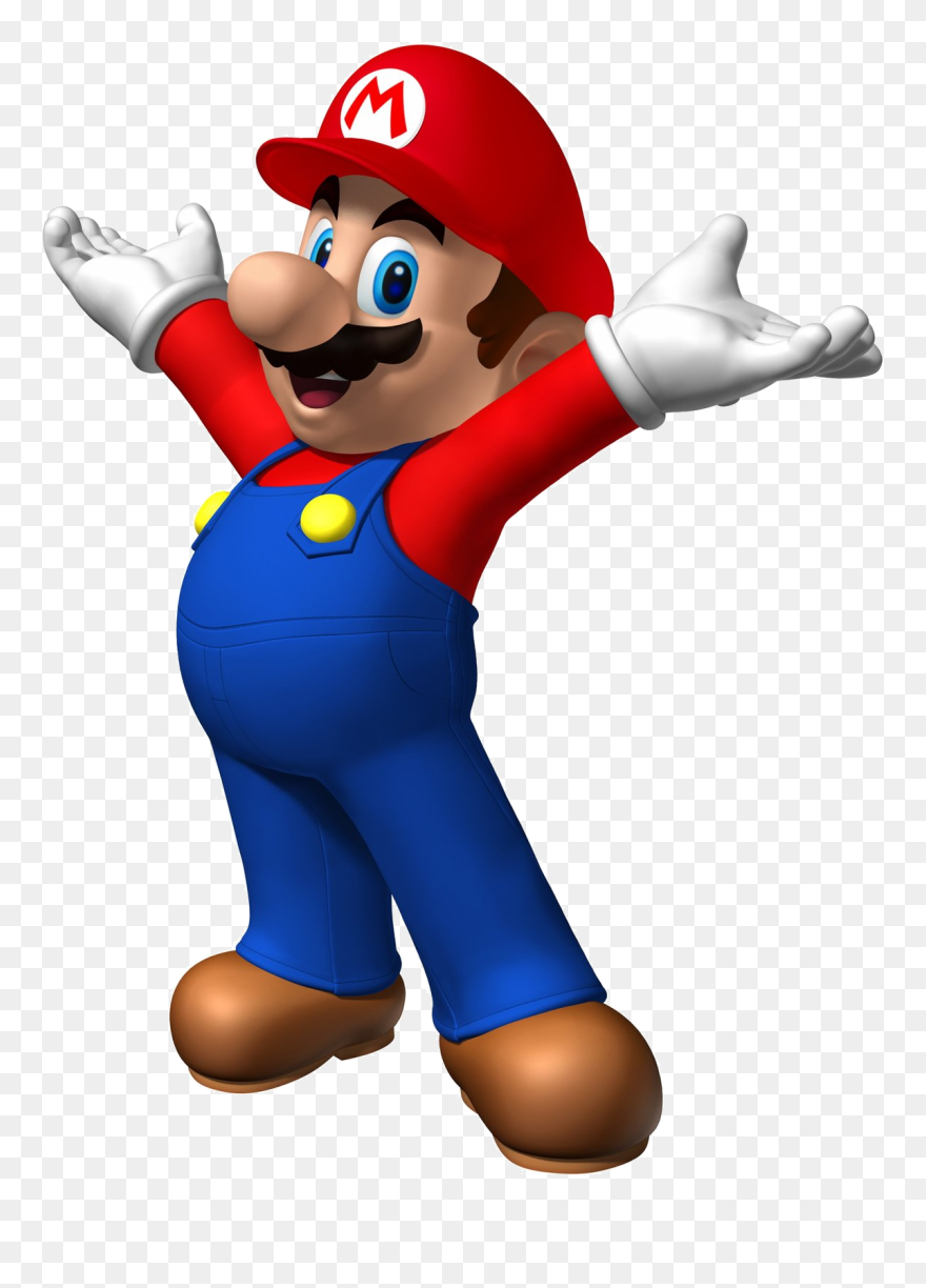 Super Mario Clipart Drawing - Mario Bros - Png Download