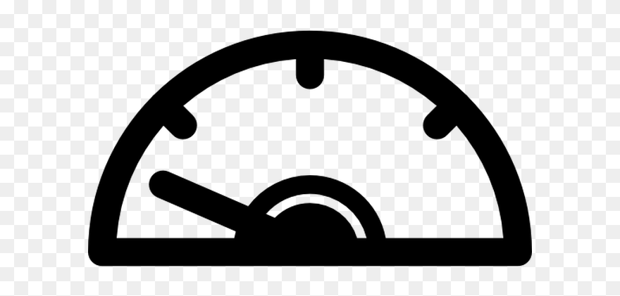 Transparent Png Speedometer Slow Png Clipart