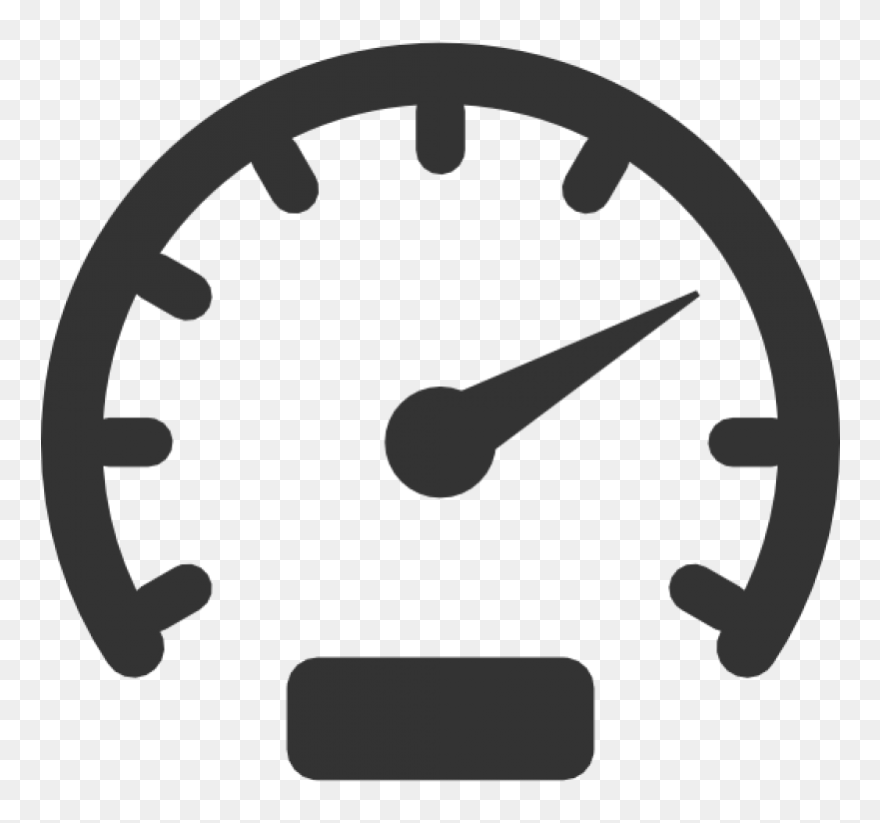 Speedometer Png Image - Km H Icon Png Clipart