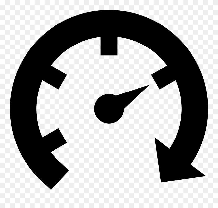Speed2 Clip Arts - Gauge Icon Png Transparent Png