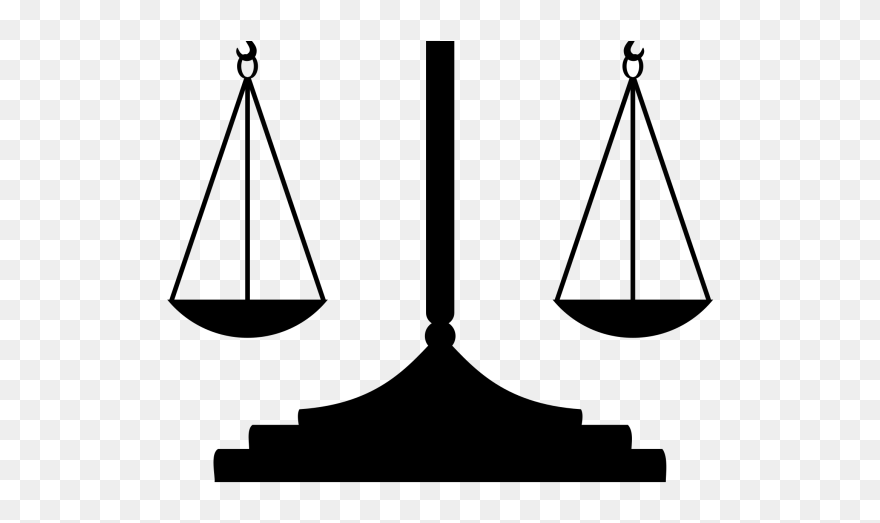 Scales Of Justice Vector Png Clipart