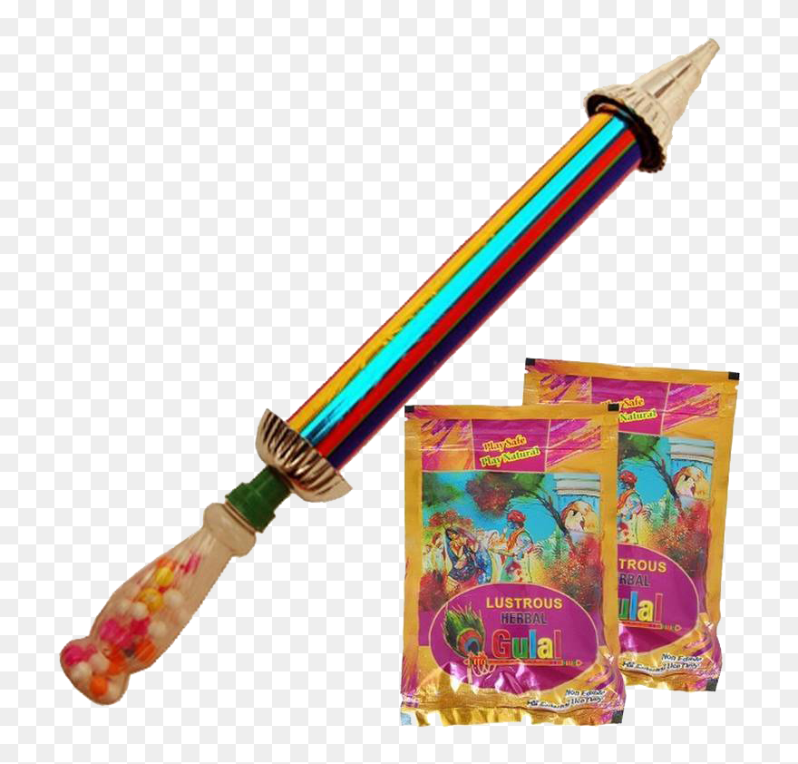 Holi Pichkari Png Transparent Images - Holi Pichkari Images Png Clipart