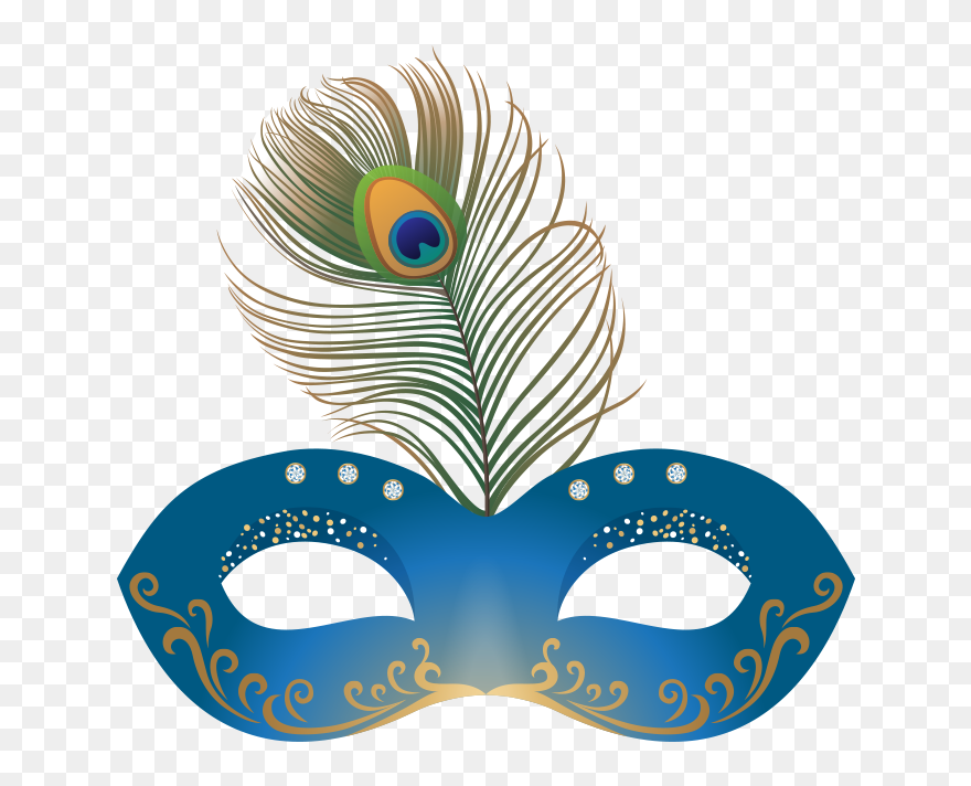 Masquerade Clipart Png - Eye Mask For Carnival Transparent Png