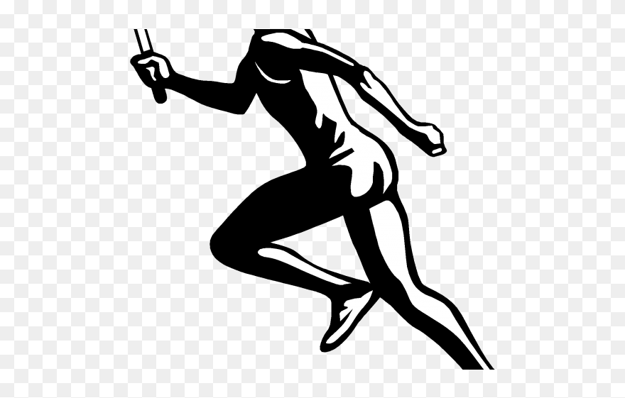 Track And Field Symbol - Athletics Images Clip Art - Png Download