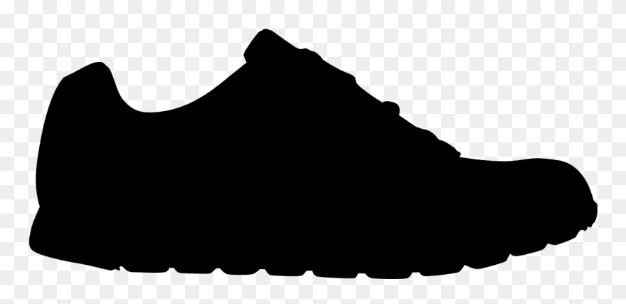 Vector Graphics Sneakers Clip Art Shoe Silhouette - Shoes Silhouette Png Transparent Png