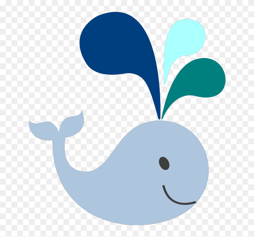 Baby Whale Clipart - Png Download