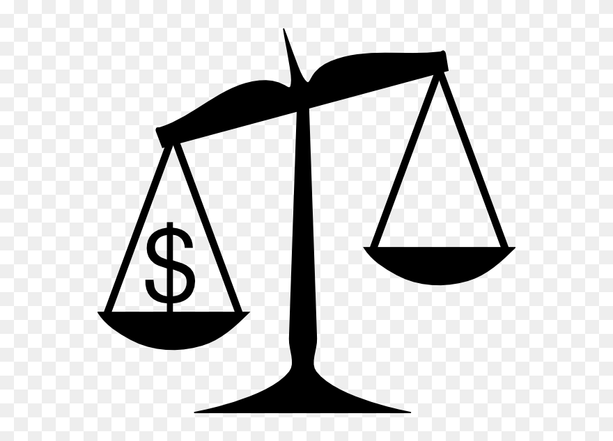 Scales Of Justice Clip Art - Png Download