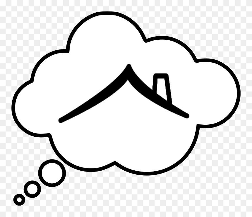 Slate Maintenance - Thought Bubble Clip Art - Png Download