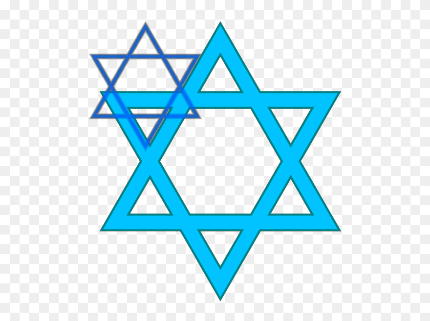 Star Of David Cutout Png Images - Transparent Jewish Star Clipart