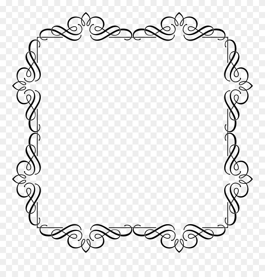 Clip Art Portable Network Graphics Picture Frames Vector - Border Png White Background Transparent Png