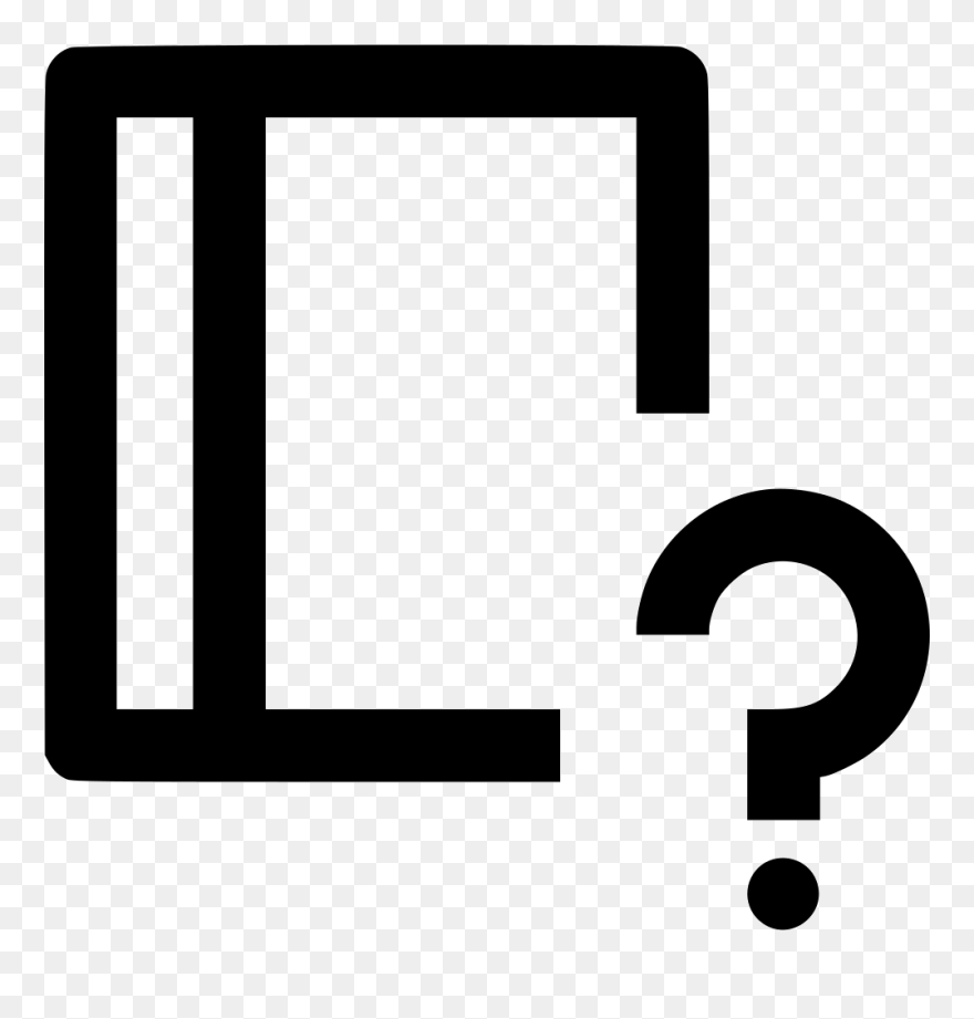 Book Question Mark Clipart