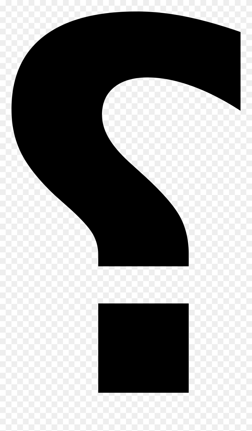 Mystery Clipart Question Mark - Rhetorical Question Mark - Png Download