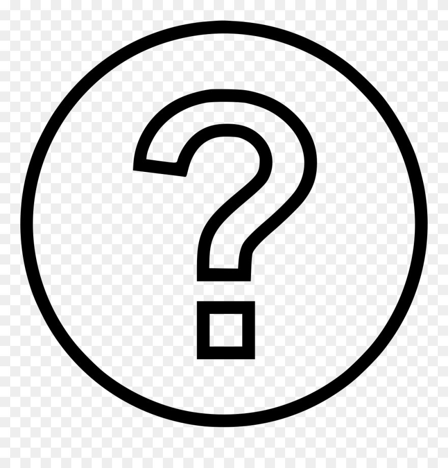 Question Mark Ask - Part One Clipart