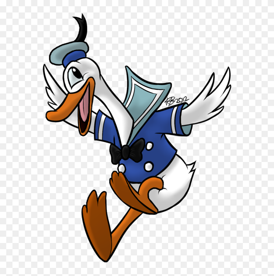 Donald Duck Png - Donald Duck The Wise Little Hen Clipart