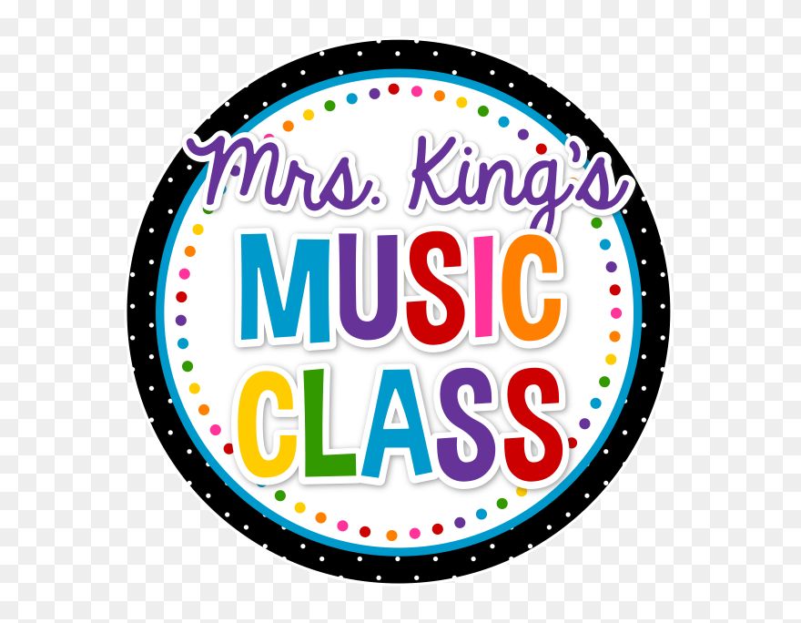 Mrs Kings Music Class - Circle Clipart
