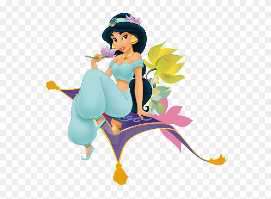 Jasmine On Magic Carpet Clipart