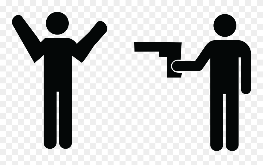Armed Robbery Clipart - Png Download
