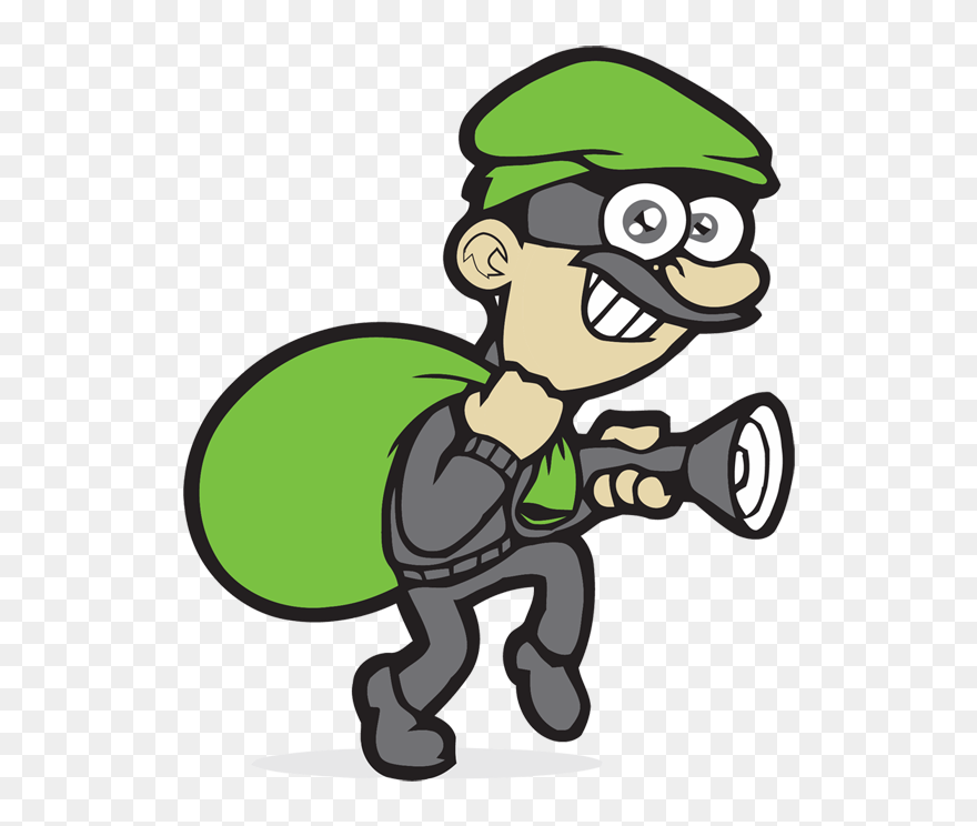 Honesty Clipart Family - Robber Cartoon Png Transparent Png