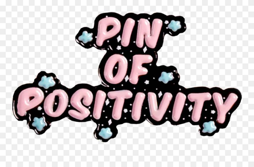 Pin Of Positivity Good Luck Pin Clipart