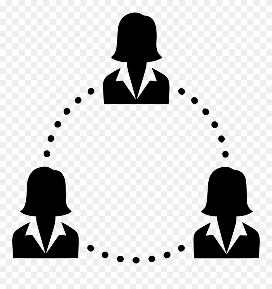 Group People Community Team Users Women - Hierarchy Png Clipart