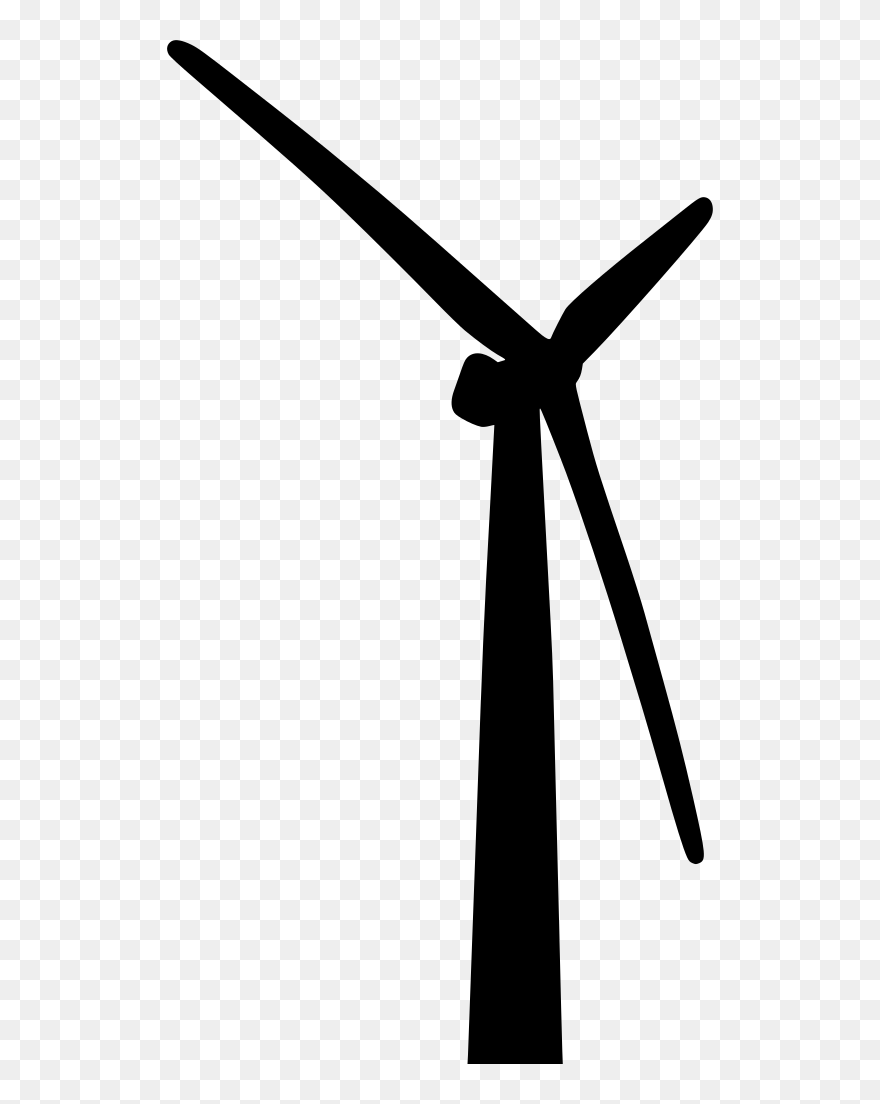 Free Svg Wind Turbine Clipart