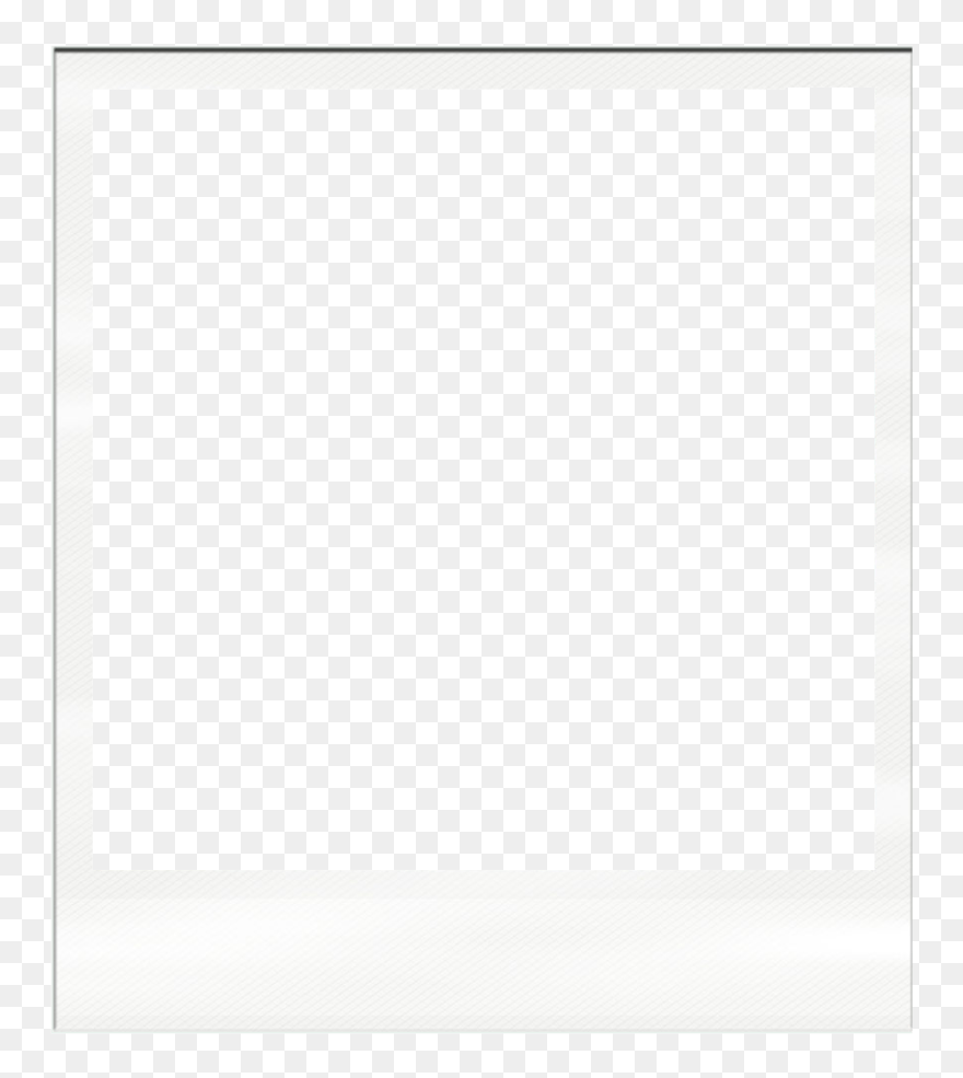 Polaroid Picture Clipart Realistic - Polaroid Frame 1 Png Transparent Png