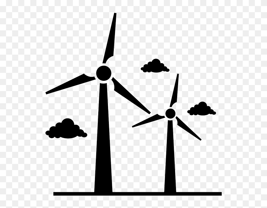 All Energy Contracting Wind Farm Construction Sumner, - Windmill Clipart