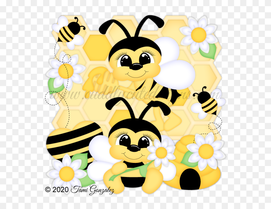 Busy Bees Clipart