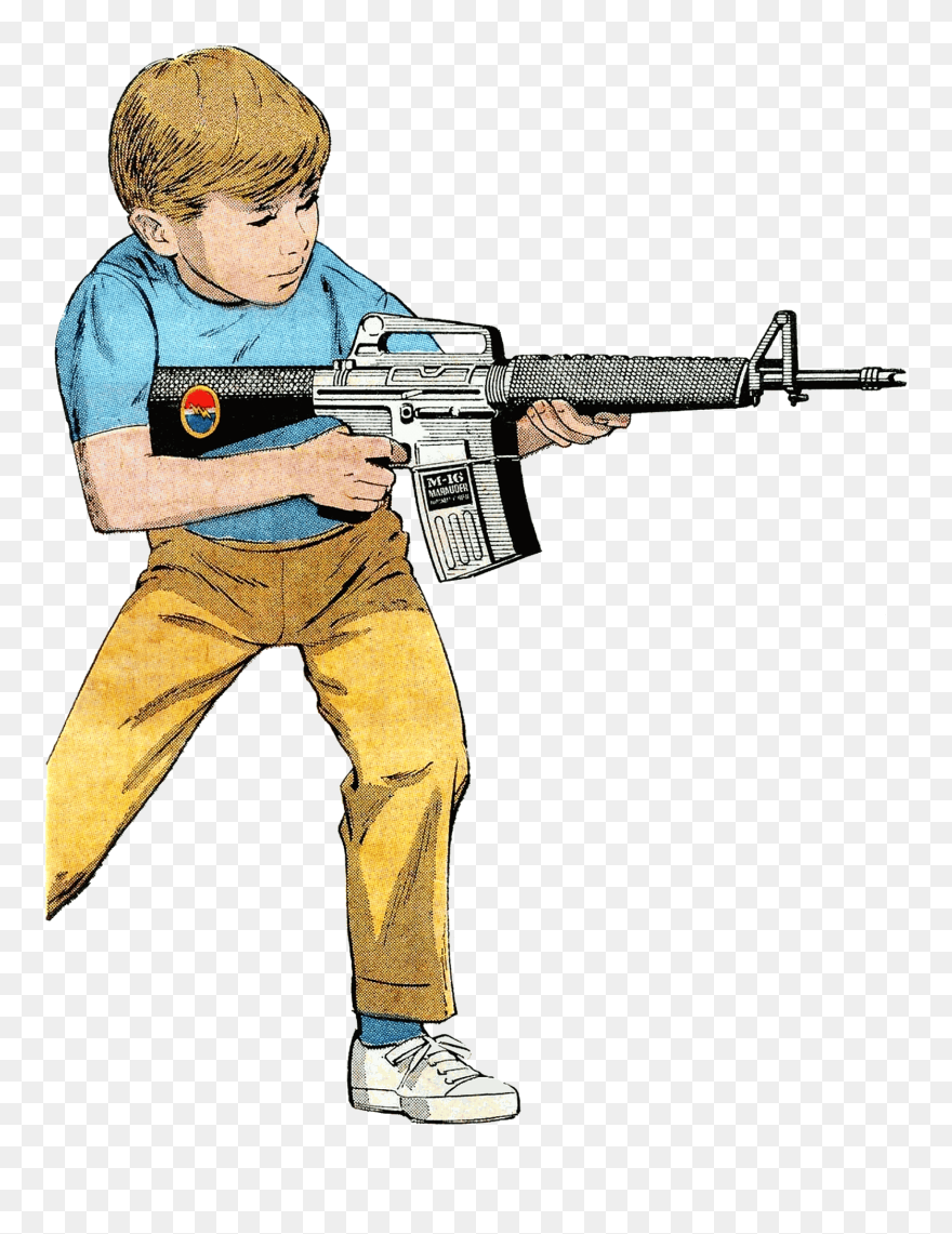 Old Toy Gun Ads Clipart
