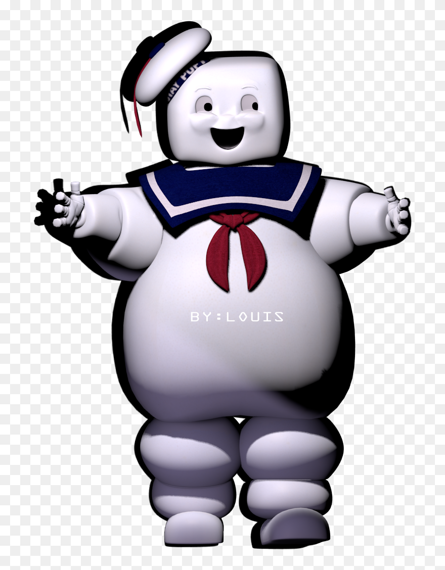 Marshmellow Clipart Roast Marshmallow - Stay Puft Marshmallow Man - Png Download