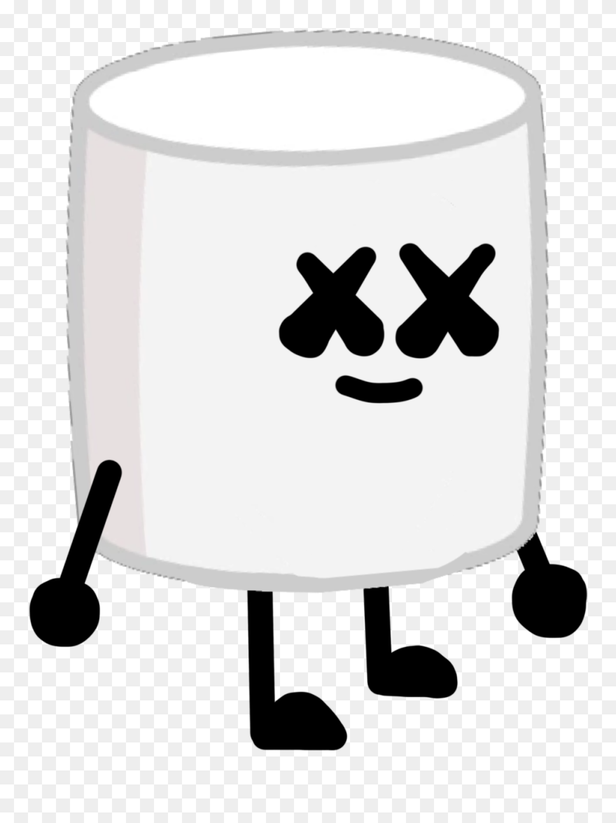 Marshmellow Clipart Burnt Marshmallow - Inanimate Insanity Marshmallow - Png Download