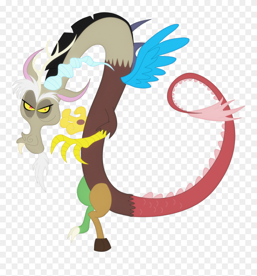 Evil Clipart Marshmallow - Discord My Little Pony - Png Download