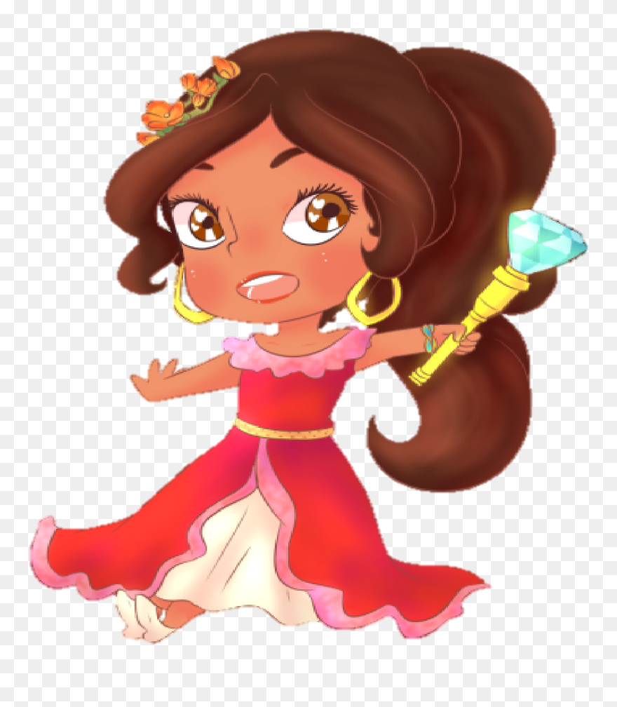 Baby Disney Princess Elena Clipart