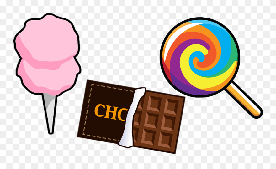 Choo Can Cott - Cotton Candy Clip Art - Png Download