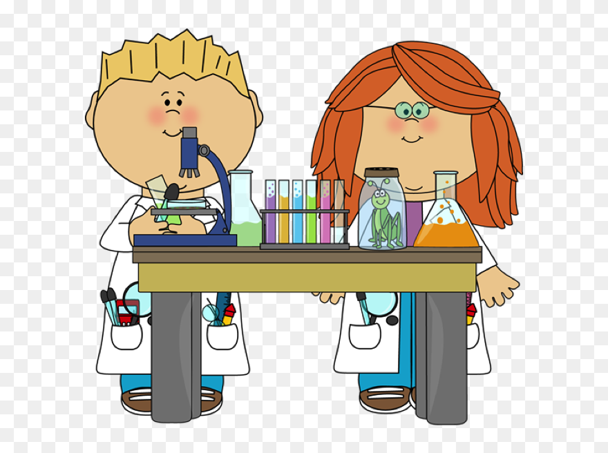 Scientists - Science Class Clipart - Png Download