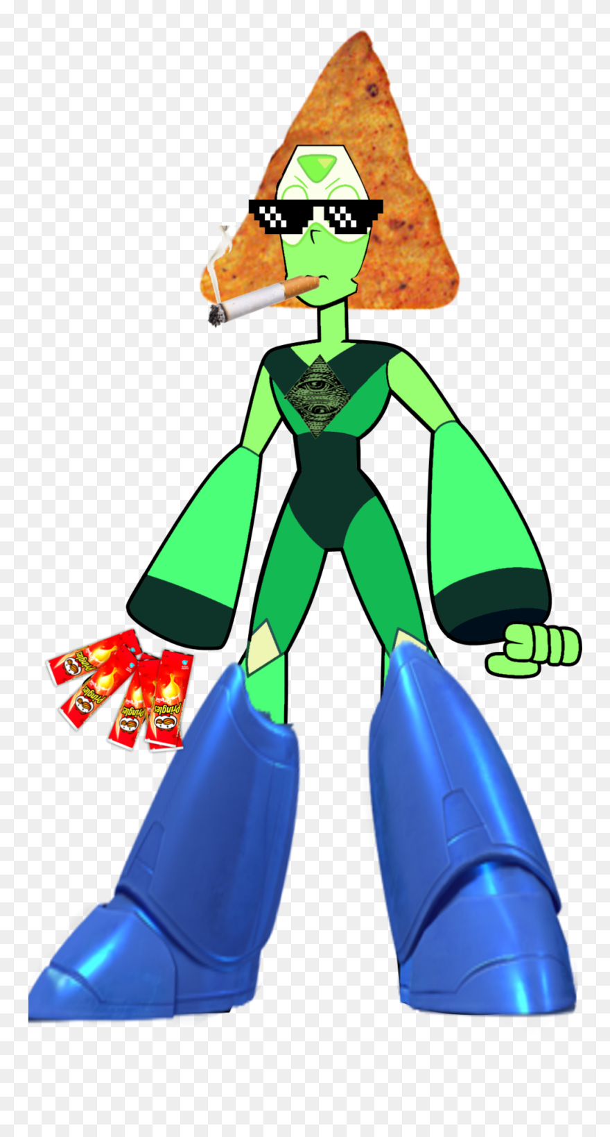 Mlg Peridot By M4j1n5h4d0w Mlg Peridot By M4j1n5h4d0w - Peridot Steven Universe Fingers Clipart